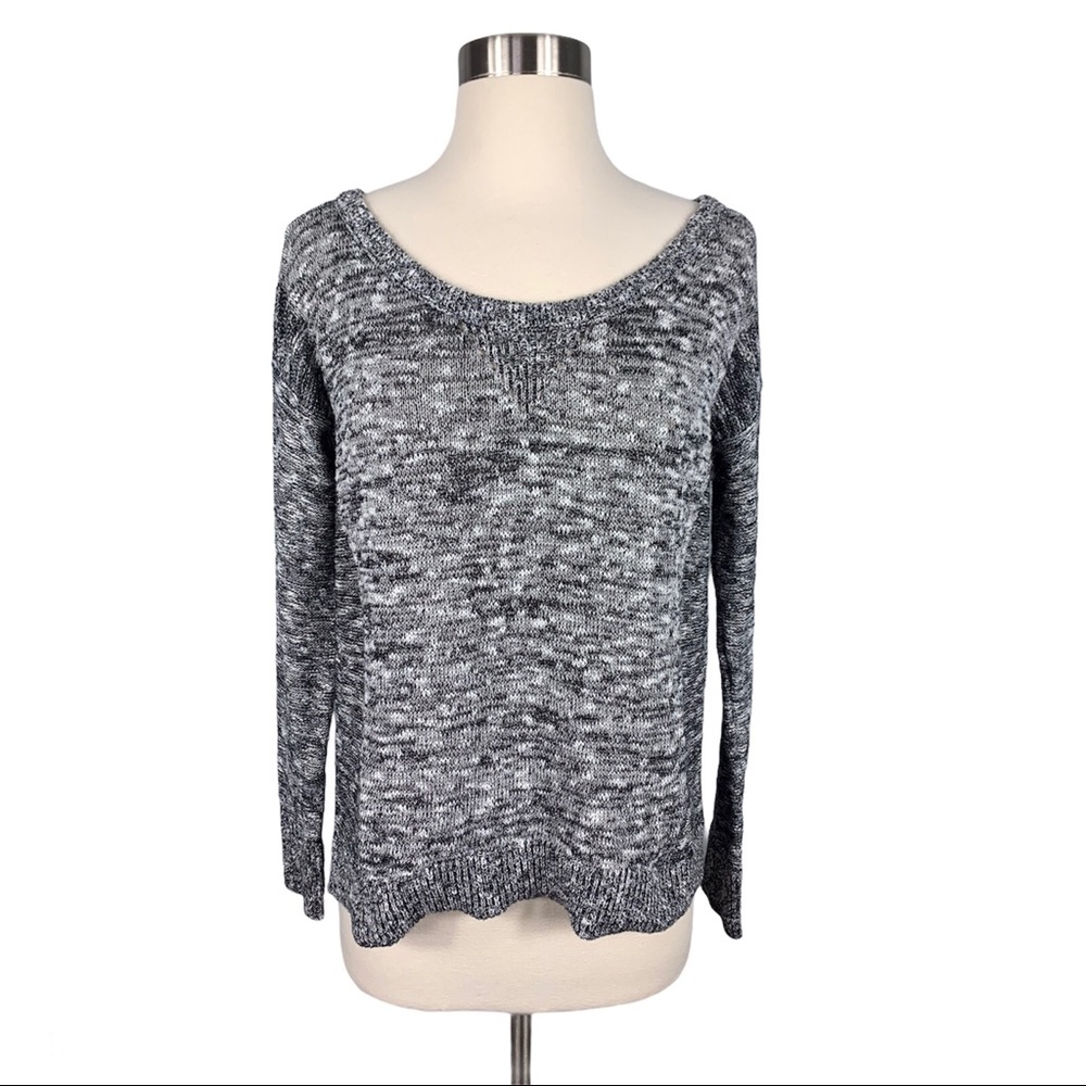 [American Eagle] Marled Crew Pullover Sweater
